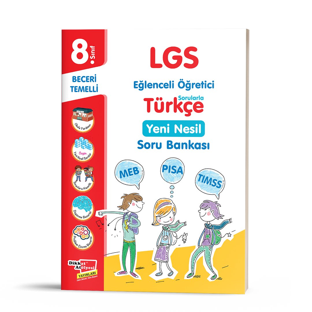 8. Sınıf LGS Türkçe Yeni Nesil Soru Bankası